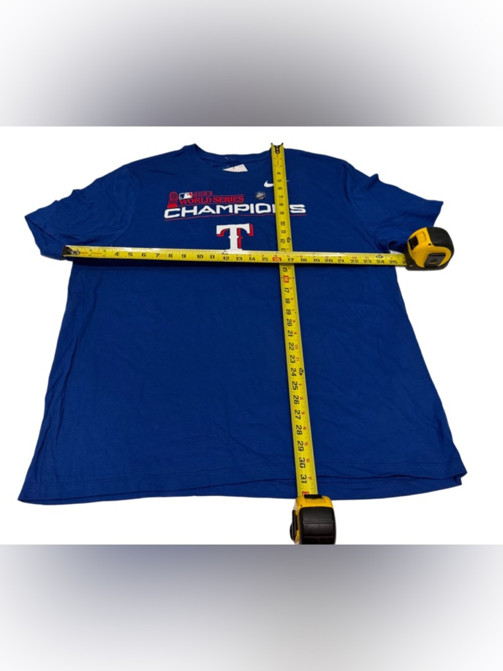 Nike Men’s Tee Blue XXL 2023 World Series Champions T NWT‎ - Picture 2 of 4